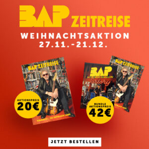 BAP ZEITREISE MAGAZIN SOMMER ’25 / DIE ERSTEN ACHT JAHRE oder Die komplette BAP Zeitreise im Bundle - Das erste Zeitreise Magazin plus Sommer'25